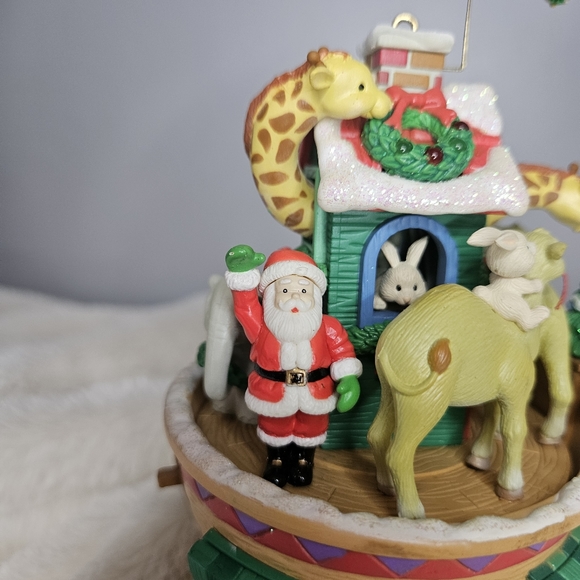 Ornament Lights, Motion & Music "Two by Two" Noahs Ark Heirloom Collection 1997 - Picture 10 of 13